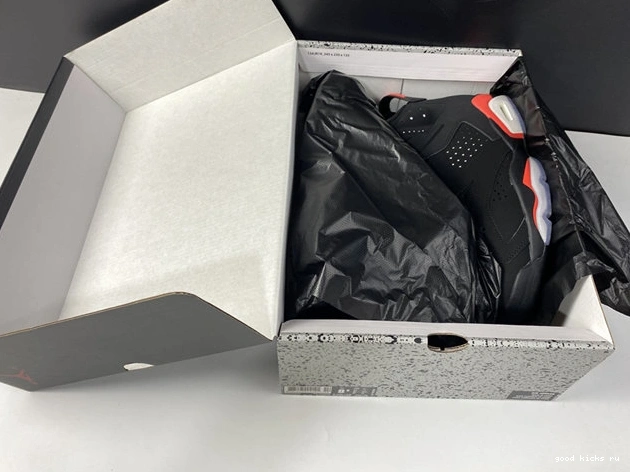 384664- Infrared EyeCatching Black Jordan6 4044 1014